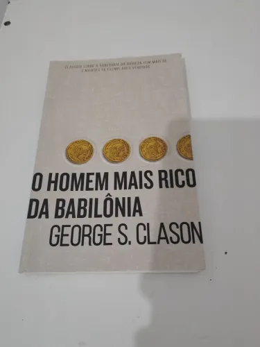 Livro homem mais rico da Babilônia (Entrega 99 ou Uber)