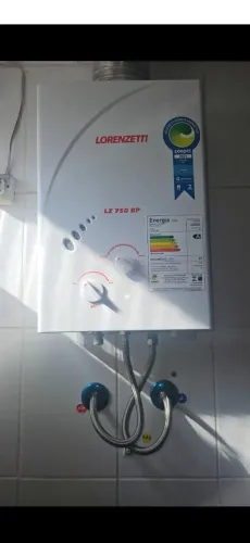 Aquecedor novo