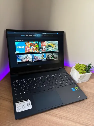 Notebook Gamer HP Victus i5 13° RTX 3050 144hz