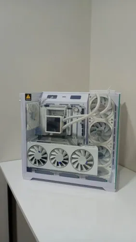 Gabinete gamer aquário novo
