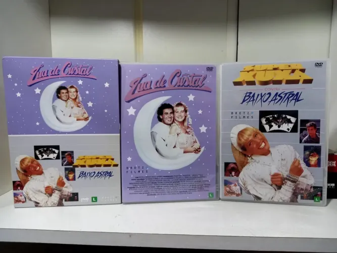 Xuxa DVD Super Xuxa Contra o Baixo Astral e Lua de Cristal
