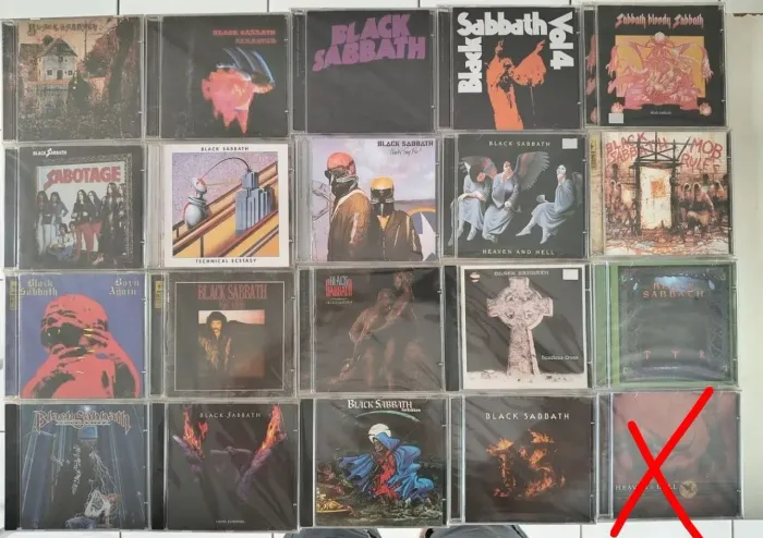 CDs Black Sabath Coleção