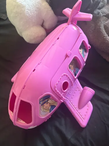 Avião da barbie com acessórios