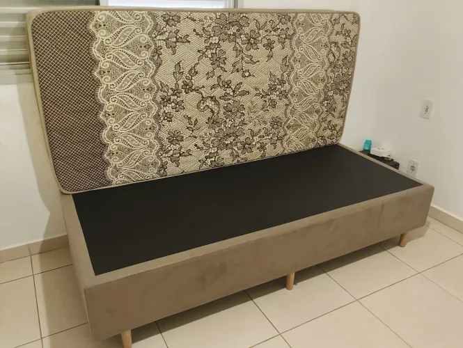 Cama Box + Colchão Sonorama