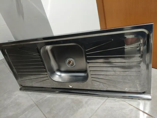 pia de cozinha de aço inox