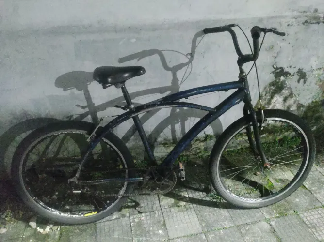 Bike de alumínio aro 26 sem marcha
