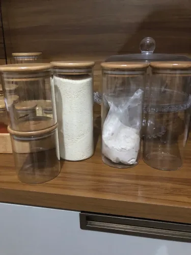 Pote herméticos bambu
