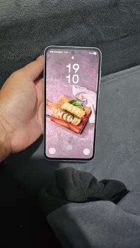 Samsung a55, azul claro/gelo