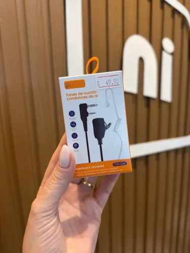 Fone de Ouvido p/ Radio Comunicador
