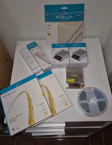 Kit. fita de Led com Driver e Fonte 