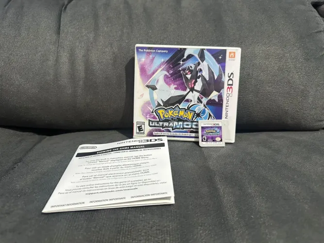 Pokemon Ultra Moon - 3Ds completo 