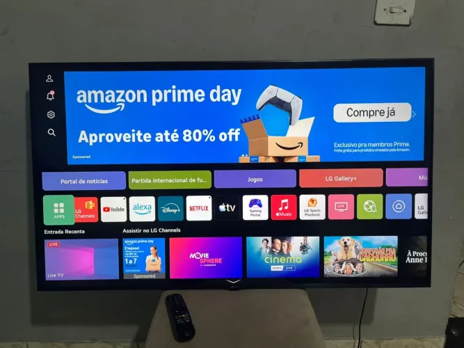 Tv Smart LG 50 polegadas, Controle Magic - Alexa + Xbox integrado