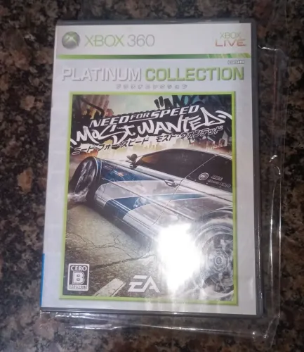 Need for Speed mostwanted 2005 Platinum colection japonês.