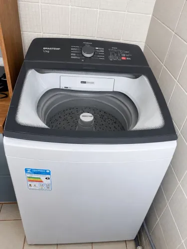 Máquina de Lavar Brastemp 12kg - Cesto Inox