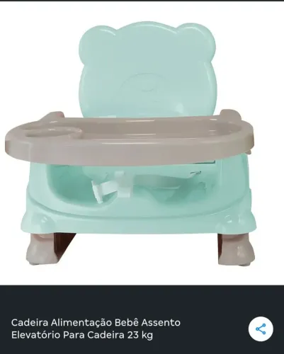 Cadeira infantil de alimentação / Assento elevatório para cadeira.