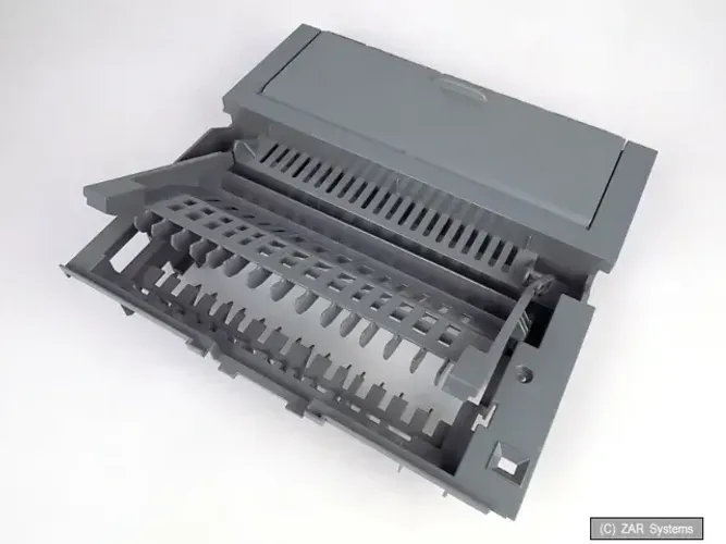 RC2-0608* tampa traseira com guias para impressora HP LaserJet P3005 Ref 00440