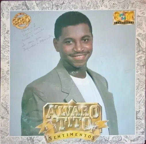 Lp Disco de Vinil Gospel Evangélico Álvaro Tito - Sentimentos