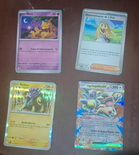 [Mais cartas] 269 cartas pokemon