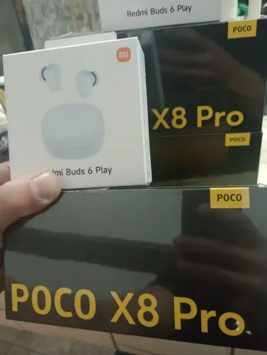 POCO X8 512 GB 8 GB MEMÓRIA RAM + FONE XIAOMI BLUETOOTH