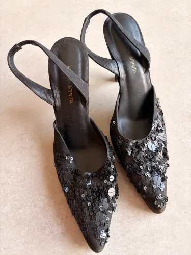 Sapato Scarpin Slingback da marca Maria Bonita