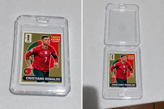 CR7 Gold 2026 em perfeito estado com plástico de proteção