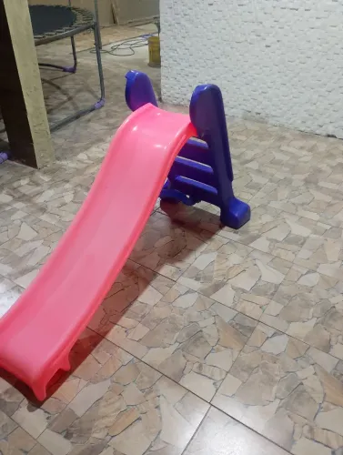 Escorrega médio infantil inteiro Rosa 