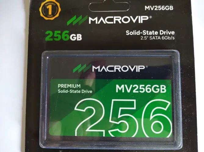 HD ssd Macrovip 256gb Sata 3 540mb/s - novo