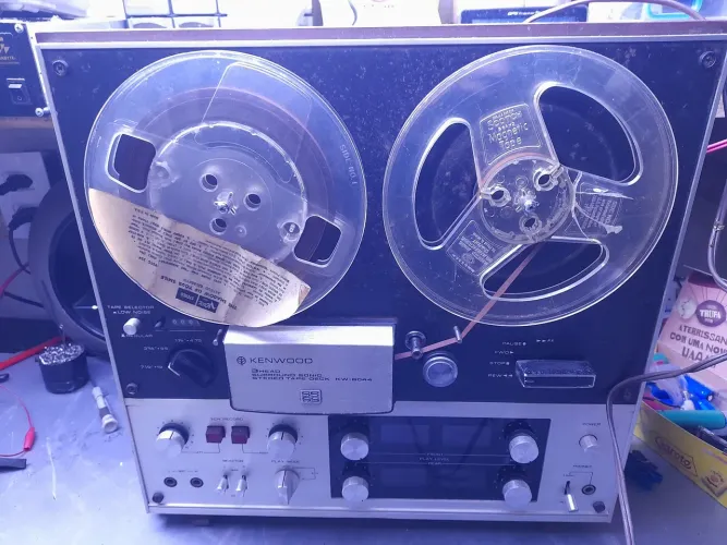 Tica fitas rolo vintage kenwood kw-6044