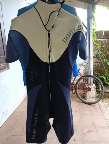 roupa de neoprene body glove tam m