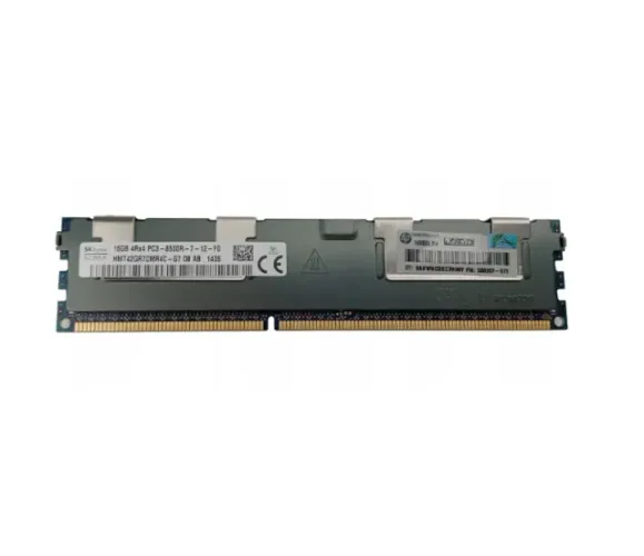 Memória RDIMM DDR3 de 16 GB para desempenho otimizado em servidores.