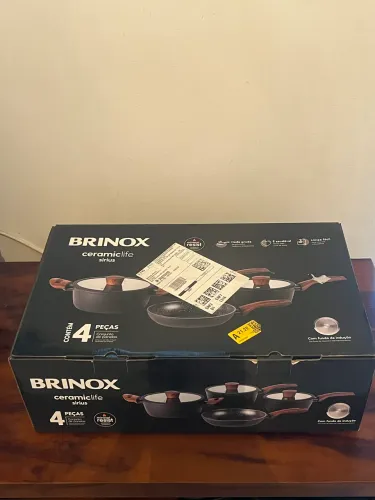 Panelas ceramica Brinox novas!!