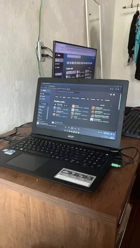 Notebook Acer 12gb ram, i3 ssd 240gb hd 500gb