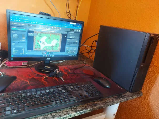 Computador completo i3 3220 4gb Monitor 19 aoc.