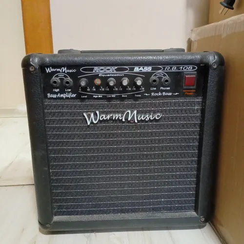 Caixa Amplificadora Warm Music R.B108 usada