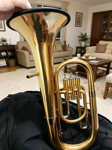 Bombardino (Euphonium) weril Brasil Sib com case