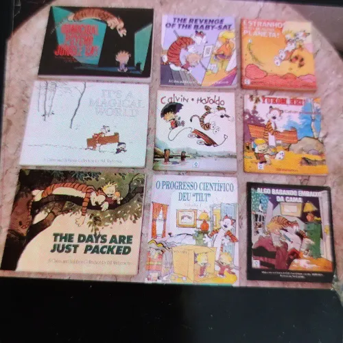 9 Livros do Calvin e Haroldo