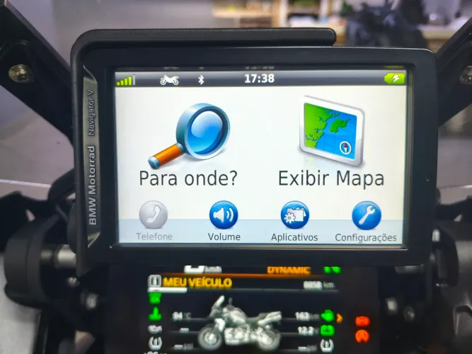 TELA GPS MOTORRAD NAVIGATOR V