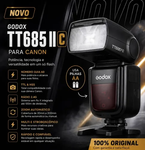 FLASH CANON GODOX TT685iiC