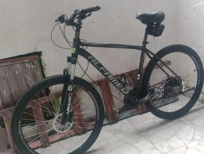 Aro 29,tamanho 21, freio hidráulico, raiação de inox