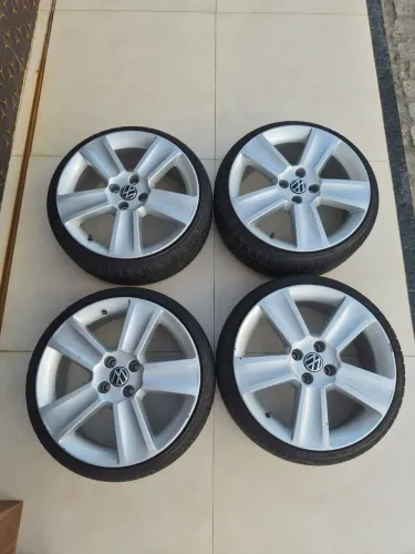 Rodas Aro 17 Modelo Saveiro Cross Pneus 185/35/17