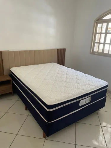 Cama box casal com colchão Polar Stella