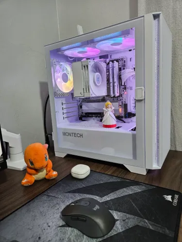 Gabinete Montech Air 100 ARGB branco