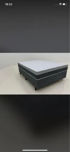 Cama box nova. Confortável e resistente. Sem EPS. Colchão 28cm 899.90 pix