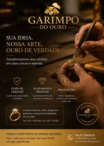 Fabricação de Peças em Ouro 18K