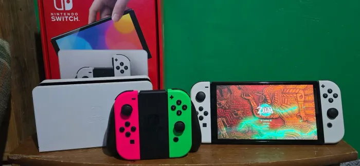 Nintendo switch OLED branco 64GB