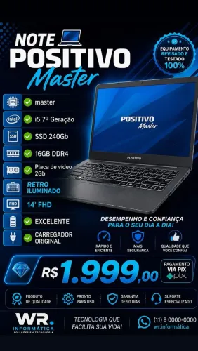 Notebook Core i7 