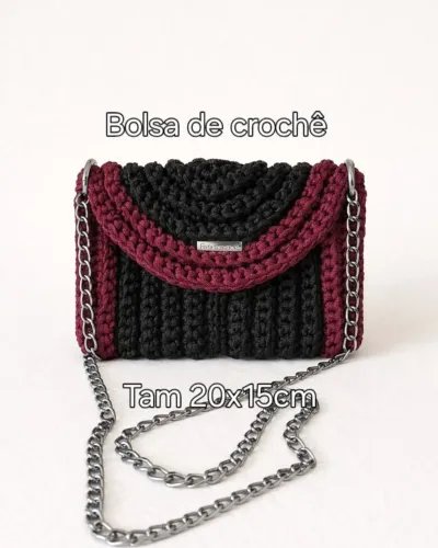 Bolsa de crochê 