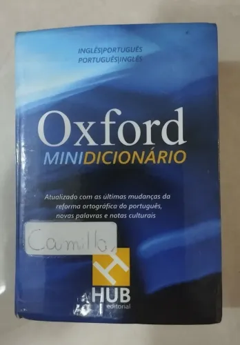 Oxford minidicionário (inglês/português, português/inglês)