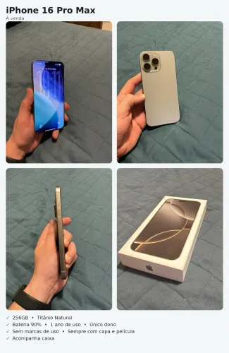 iphone 16 Pro Max 256GB