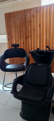 Cadeira e lavatorio salao de beleza